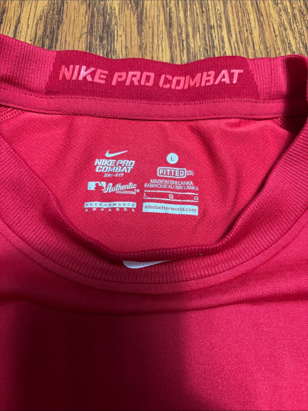 Nike Authentic MLB Collection Pro Combat - Picture 4 of 11